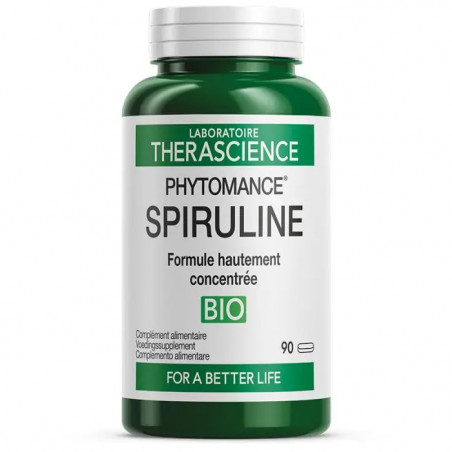 Comprar ESPIRULINA BIO 90 COMP PHYTOMANCE THERASCIENCE online - Farmacia Coliseum