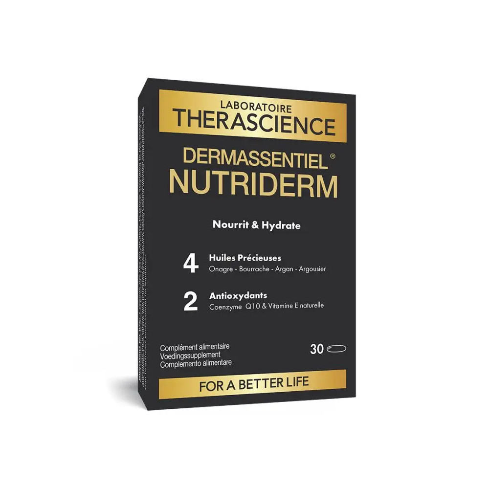 Comprar DERMAESSENTIEL NUTRIDERM 30 PERLAS THERASCIENCE online