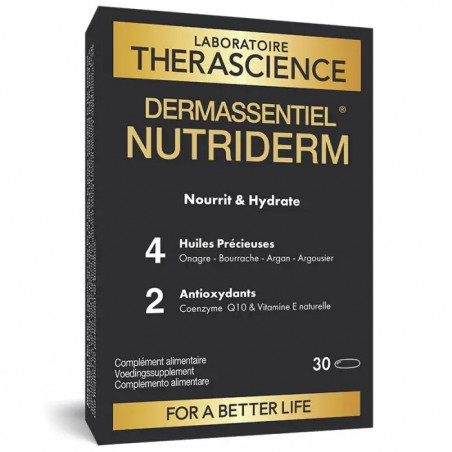 Comprar DERMAESSENTIEL NUTRIDERM 30 PERLAS THERASCIENCE online