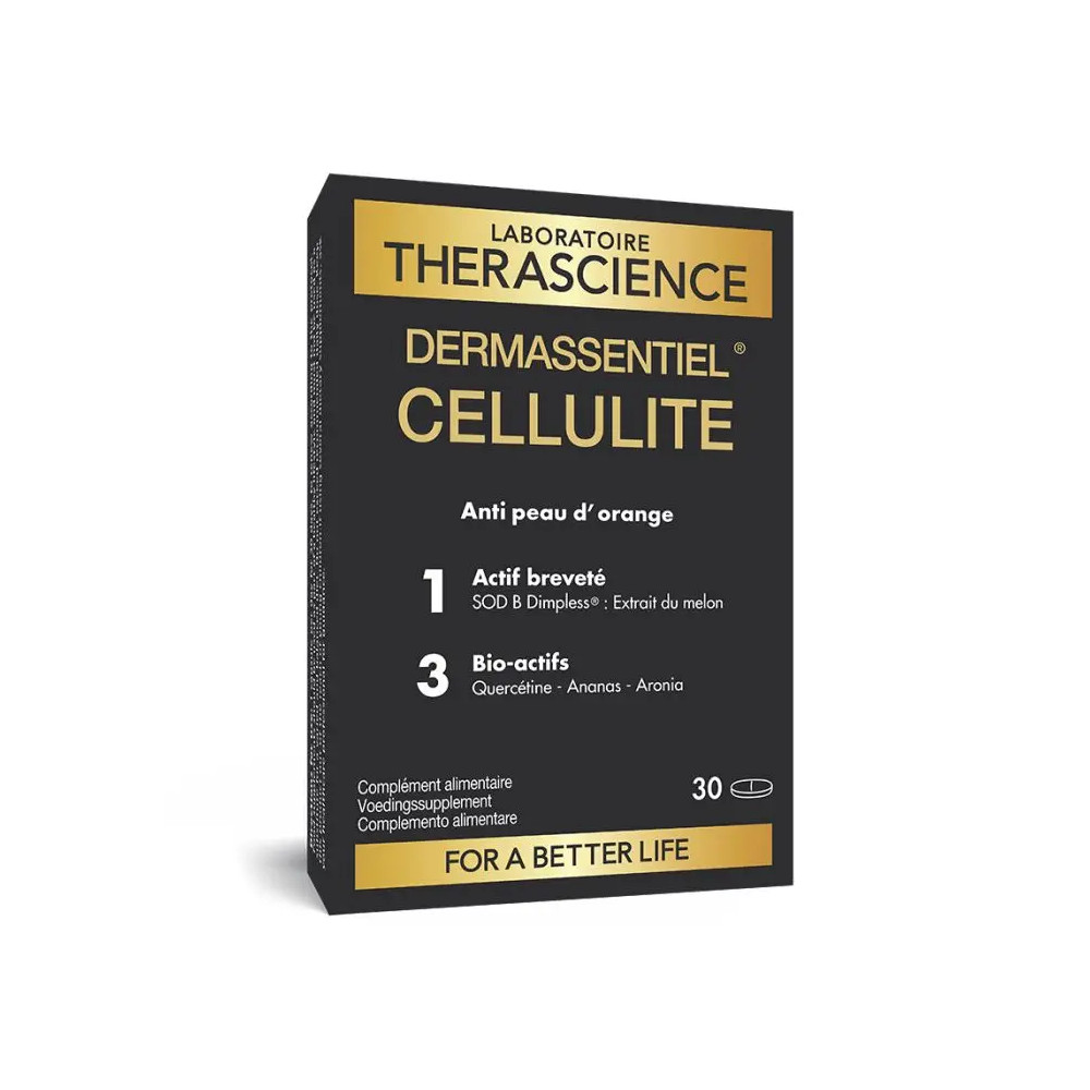 Comprar online DERMAESSENTIEL CELLULITE 30 CAPS THERASCIENCE -Coliseum