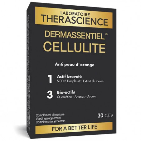 Comprar online DERMAESSENTIEL CELLULITE 30 CAPS THERASCIENCE -Coliseum