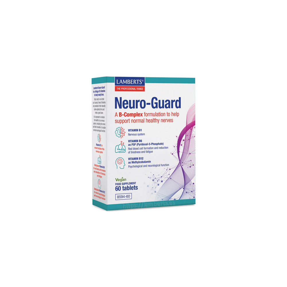 Comprar online NEURO GUARD 60 COMP LAMBERTS - Farmacia Coliseum