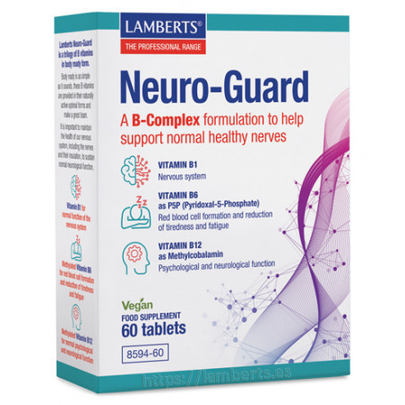 Comprar online NEURO GUARD 60 COMP LAMBERTS - Farmacia Coliseum