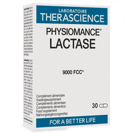 Comprar online LACTASA 30 CAPS PHYSIOMANCE THERASCIENCE - Coliseum