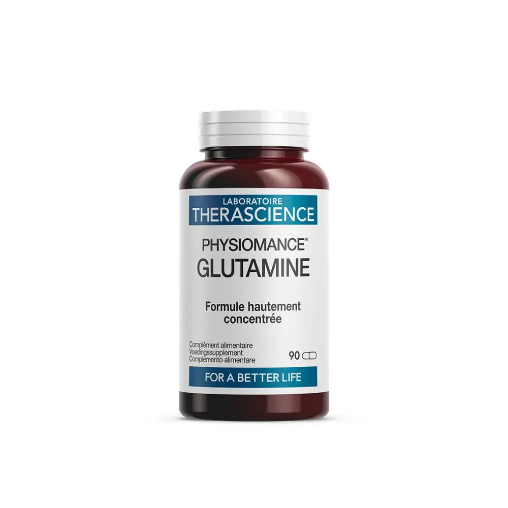 Comprar online GLUTAMINA 500MG 90 CAPS PHYSIOMANCE THERASCIENCE