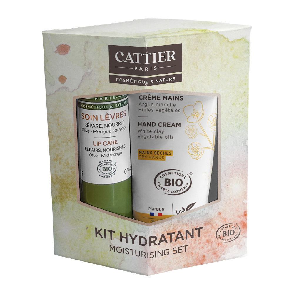 Compra kit hidratante labial y crema de manos de Cattier- Coliseum