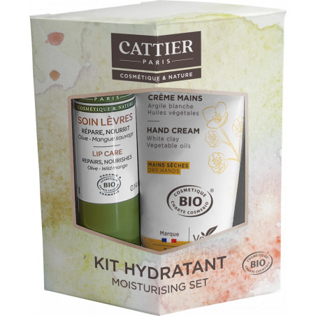 Compra kit hidratante labial y crema de manos de Cattier- Coliseum