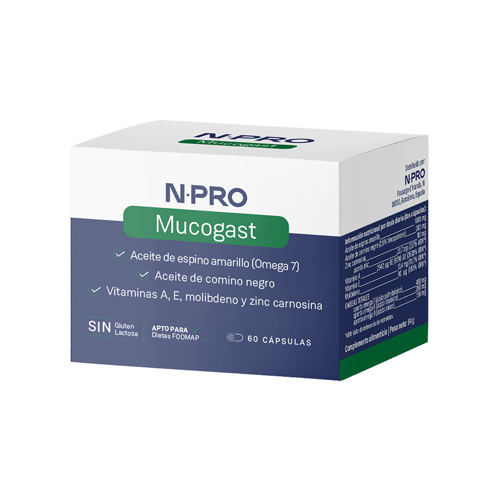 Comprar NPRO MUCOGAST 60 PERLAS NATURAL PROBIOTICS online - Coliseum