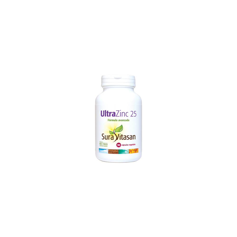 Comprar online ULTRA ZINC 25 MG 90 CAP SURA VITASAN -Farmacia Coliseum