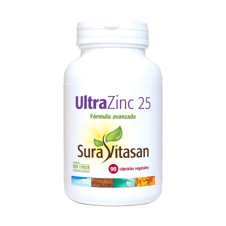 Comprar online ULTRA ZINC 25 MG 90 CAP SURA VITASAN -Farmacia Coliseum