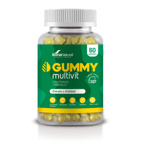 Comprar online GUMMY MULTIVIT 60 GUMMIES LIMON SORIA NATURAL -Coliseum