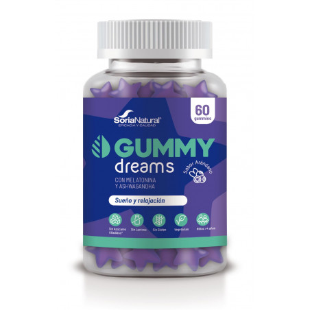 Comprar online GUMMY DREAMS 60 GUMMIES ARANDANO SORIA NATURAL Coliseum