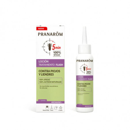Comprar online AROMAPAR LOCION TRATAMIENTO FLASH CON LIENDRERA 100 ML PRANAROM - Farmacia Coliseum