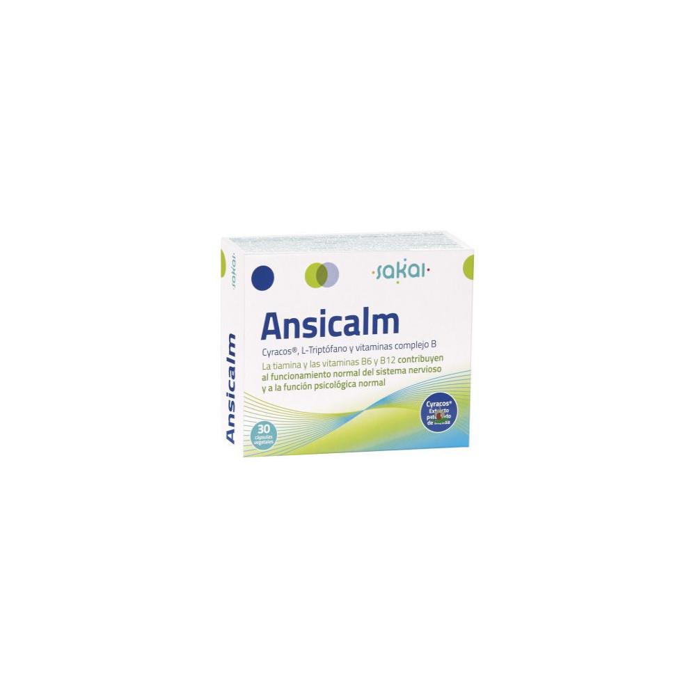 Comprar ANSICALM 30 CAP SAKAI online - Farmacia Coliseum