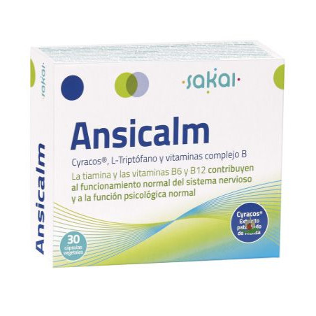 Comprar ANSICALM 30 CAP SAKAI online - Farmacia Coliseum