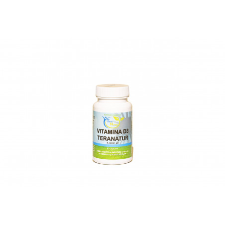 Comprar VITAMINA D3 4000 UI 60 CAPS TERA NATUR online - Coliseum