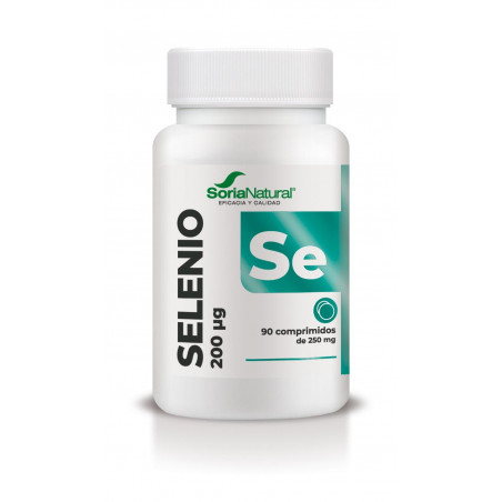 Comprar online SELENIO SELENIOMETIONINA 200 MCG 90 COMP SORIA NATURAL  - Farmacia Coliseum