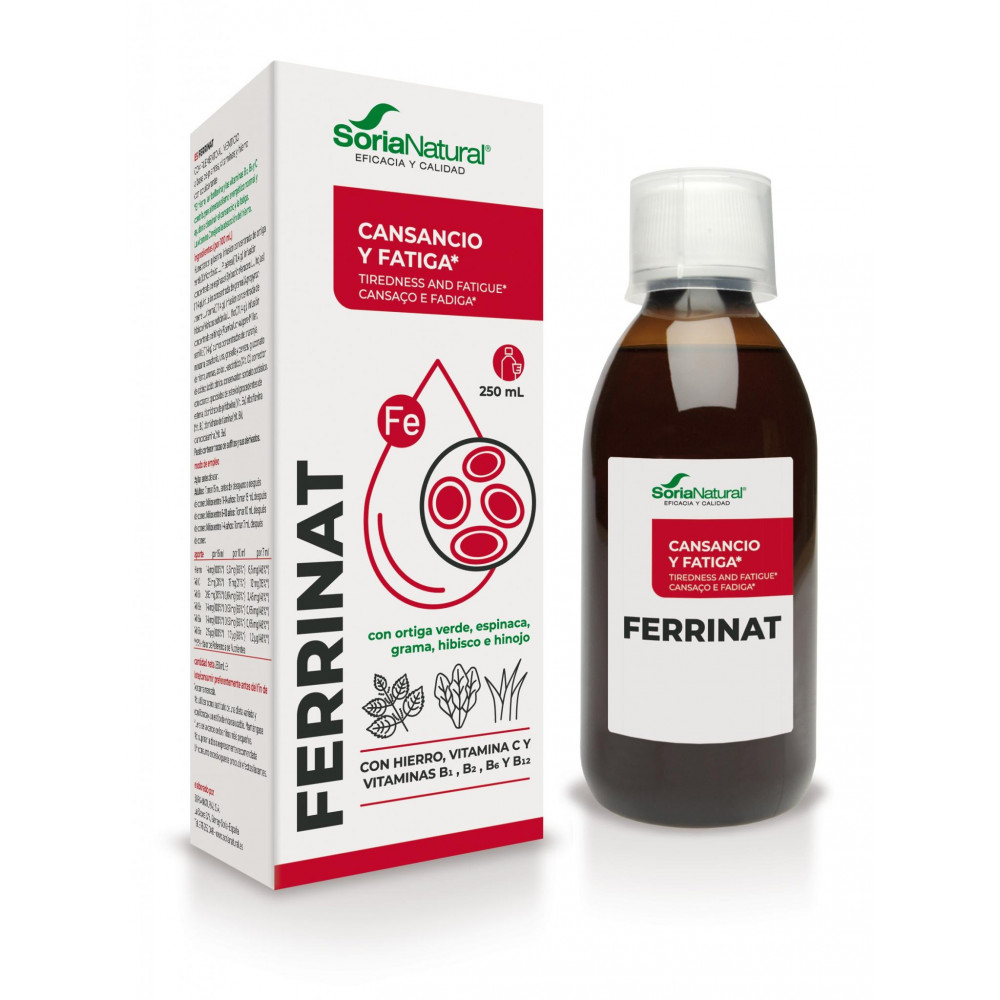 Comprar FERRINAT 250 CC SORIA NATURAL online - Farmacia Coliseum