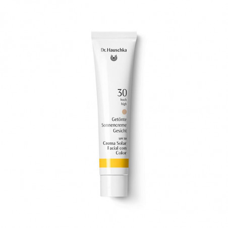 Comprar CREMA SOLAR FACIAL SPF30 CON COLOR 40 ML DR HAUSCHKA online