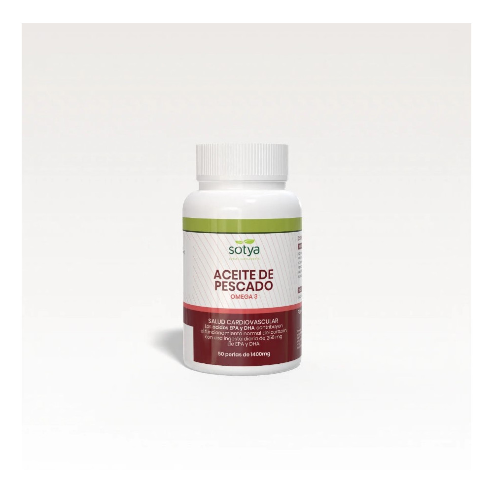 Comprar OMEGA 3 1000MG 50 PERLAS SOTYA online - Farmacia Coliseum
