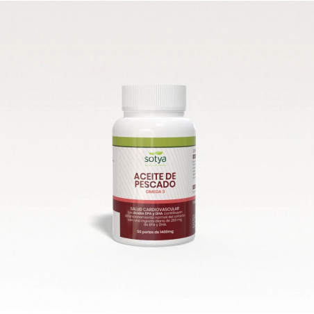 Comprar OMEGA 3 1000MG 50 PERLAS SOTYA online - Farmacia Coliseum