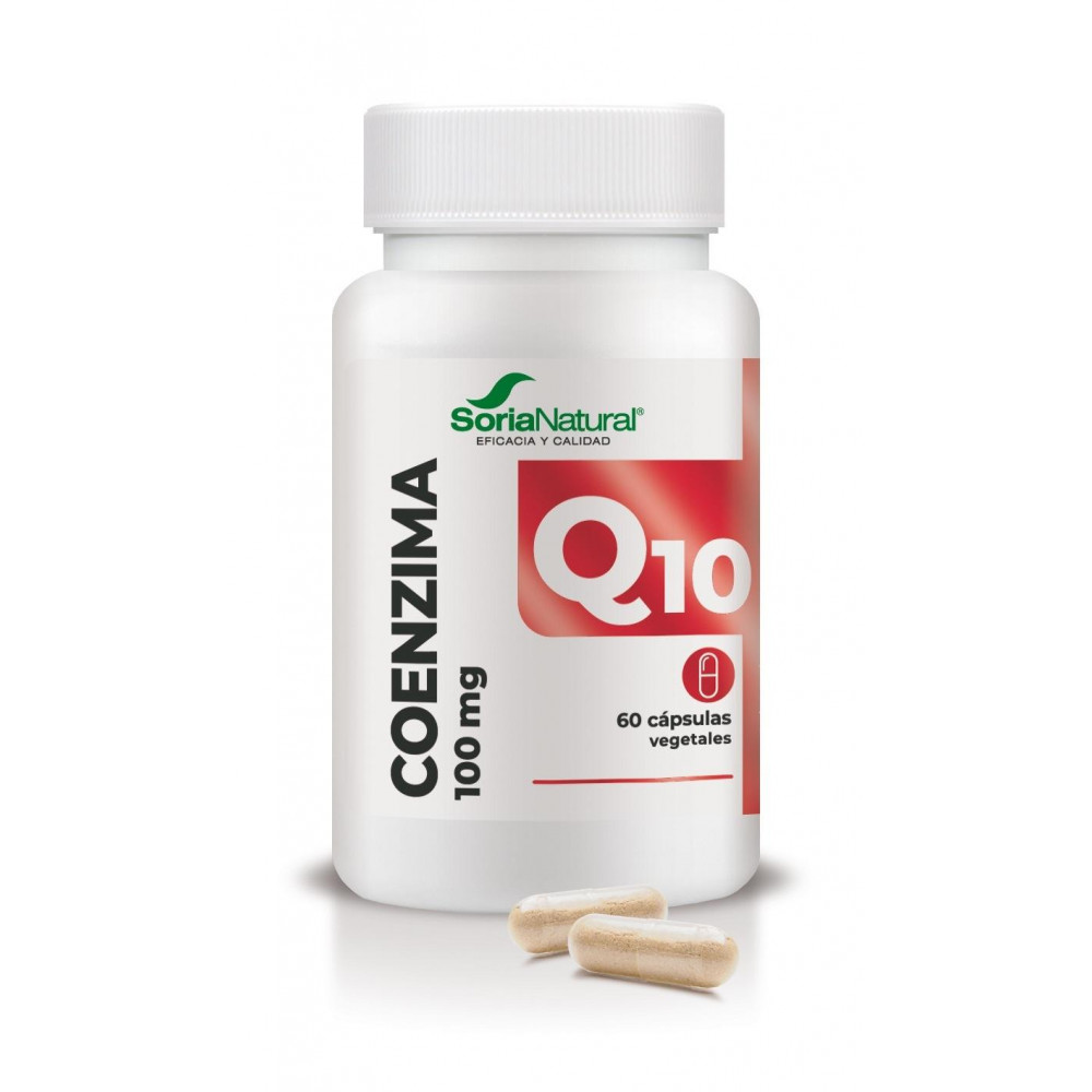 Comprar online COENZIMA Q10 100 MG 60 CAP SORIA NATURAL - Farmacia Coliseum