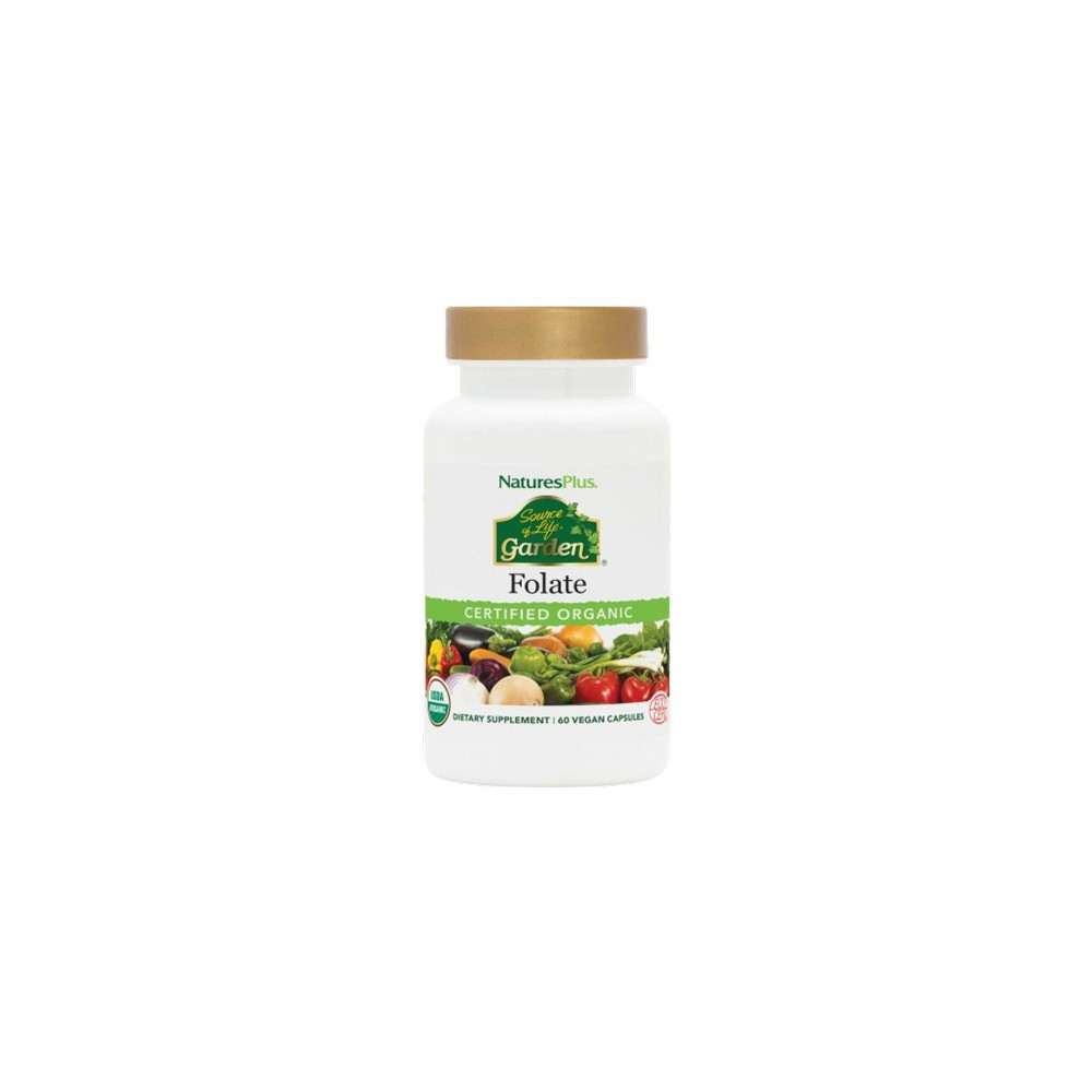 Comprar FOLATO GARDEN FOLATE 400 MCG 60 CAP NATURES PLUS online