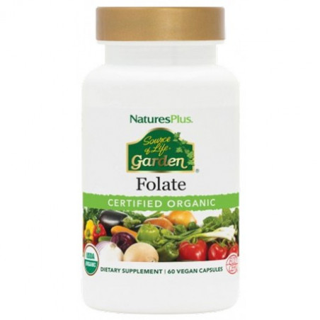 Comprar FOLATO GARDEN FOLATE 400 MCG 60 CAP NATURES PLUS online