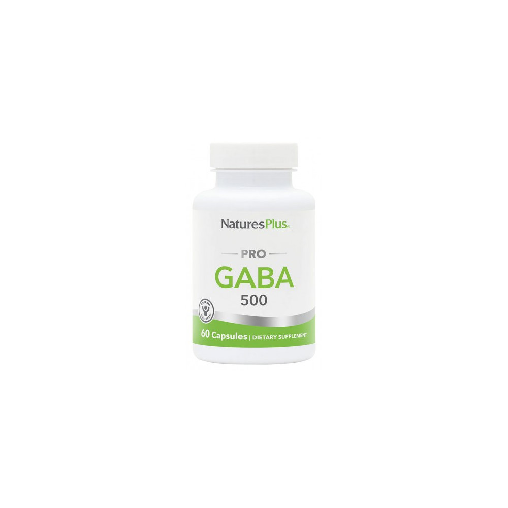 Comprar GABA PRO 500 MG 60 CAP NATURES PLUS online - Farmacia Coliseum