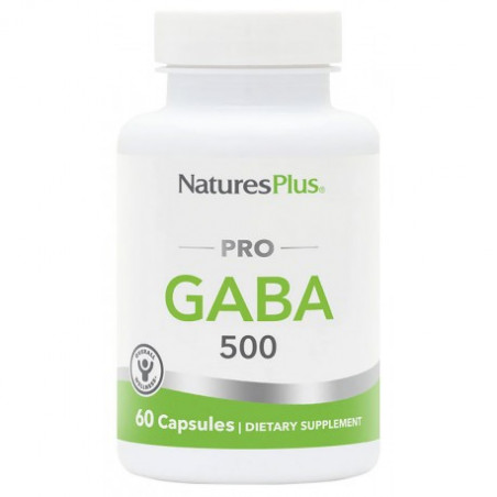 Comprar GABA PRO 500 MG 60 CAP NATURES PLUS online - Farmacia Coliseum