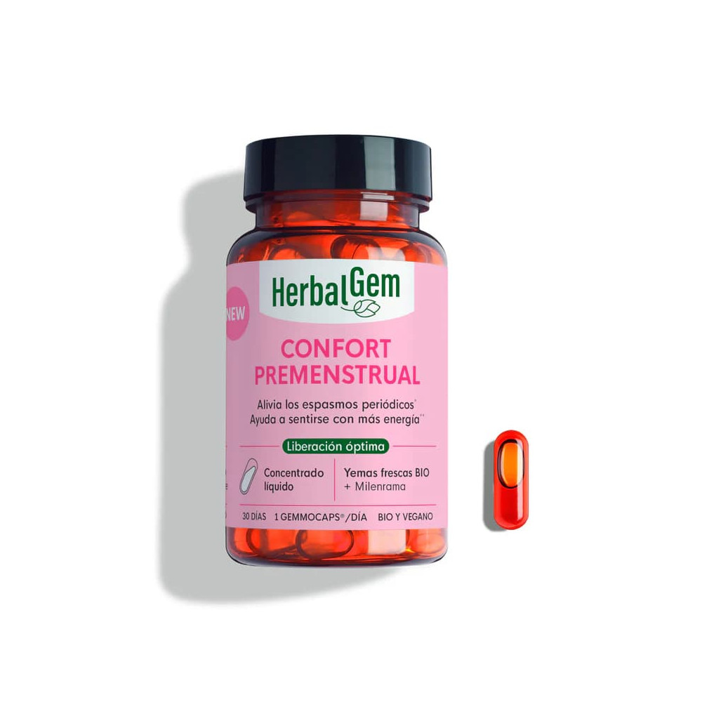Comprar GEMMOCAPS CONFORT PREMENSTRUAL SPM 30 CAP HERBALGEM online