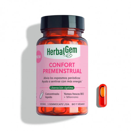 Comprar GEMMOCAPS CONFORT PREMENSTRUAL SPM 30 CAP HERBALGEM online