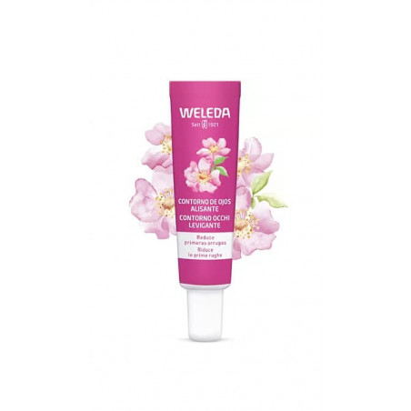 WELEDA ROSA MOSQUETA Y TE BLANCO CONTORNO OJOS ALISANTE BIO 12 ML
