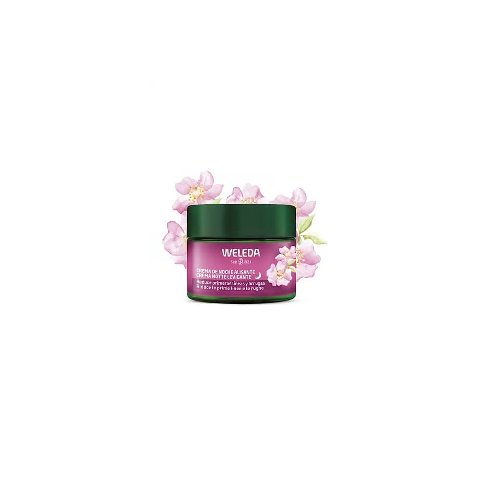 WELEDA ROSA MOSQUETA Y TE BLANCO CREMA DE NOCHE ALISANTE BIO 40ML