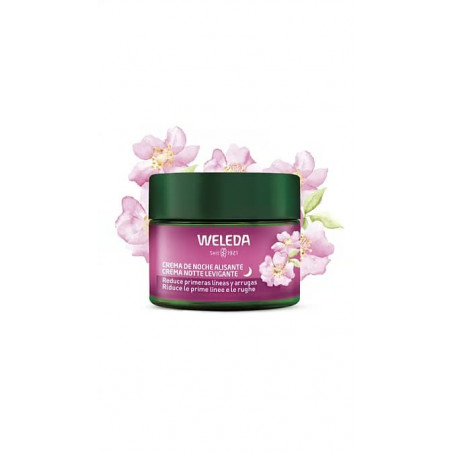 WELEDA ROSA MOSQUETA Y TE BLANCO CREMA DE NOCHE ALISANTE BIO 40ML