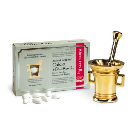 Comprar CALCIO D3 K ACTIVECOMPLEX 60 COMP. PHARMANORD online