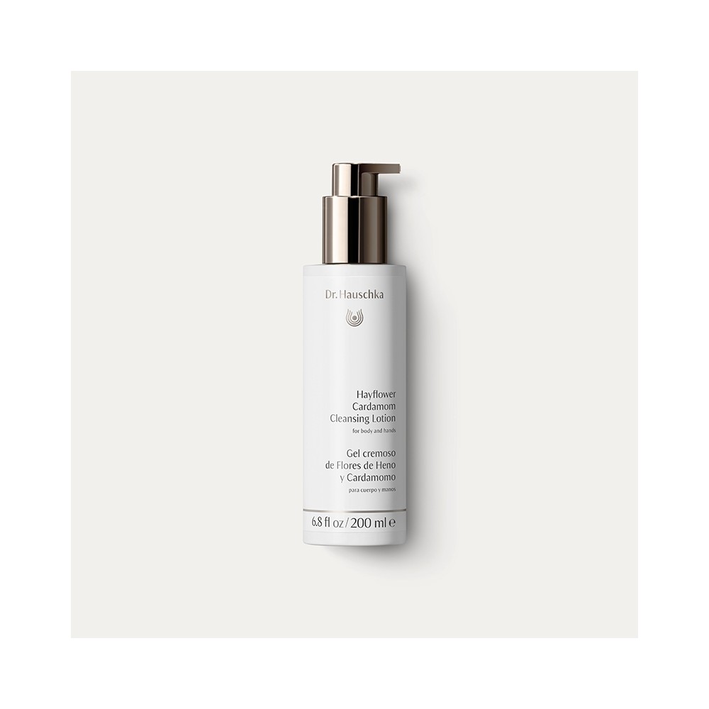 GEL CREMOSO FLORES HENO Y CARDAMOMO 200 ML DR HAUSCHKA - Coliseum