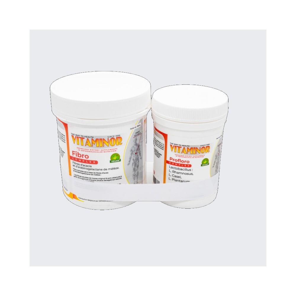 FLORO COMPLEX FIBROCOMPLEX 60 CAP Y PROFLOROCOMPLEX 60 CAP VITAMINOR