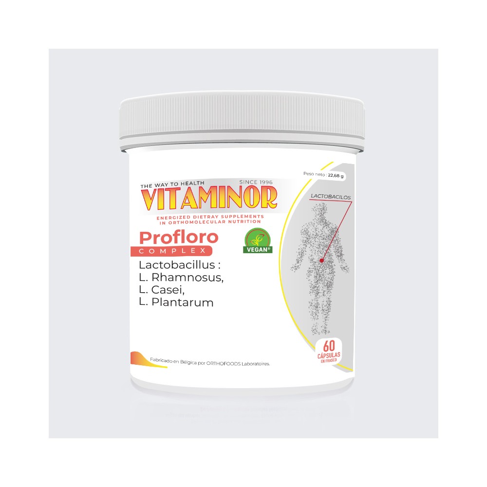 FLORO COMPLEX FIBROCOMPLEX 60 CAP Y PROFLOROCOMPLEX 60 CAP VITAMINOR