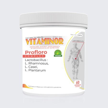 FLORO COMPLEX FIBROCOMPLEX 60 CAP Y PROFLOROCOMPLEX 60 CAP VITAMINOR