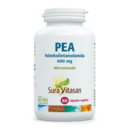 Comprar PEA 600 MG PALMITOILETANOLAMIDA 60 CAP SURAVITASAN online