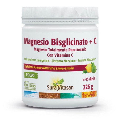 Comprar MAGNESIO BISGLICINATO + C 226 G SURAVITASAN online - Coliseum