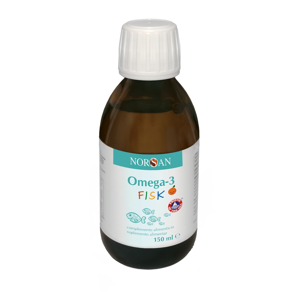 Comprar OMEGA 3 FISK JUNIOR 150 CC NORSAN online - Farmacia Coliseum