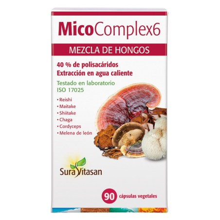 Comprar MICOCOMPLEX 6 90 CAP SURA VITASAN online - Farmacia Coliseum