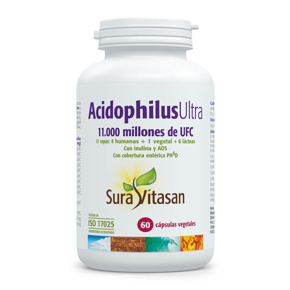 Comprar online ACIDOPHILUS ULTRA 60 CAP SURA VITASAN