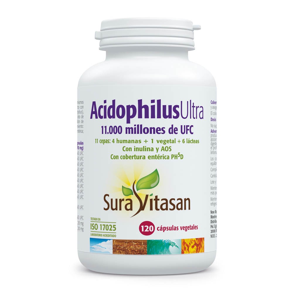 Comprar online ACIDOPHILUS ULTRA 120 CAP SURA VITASAN