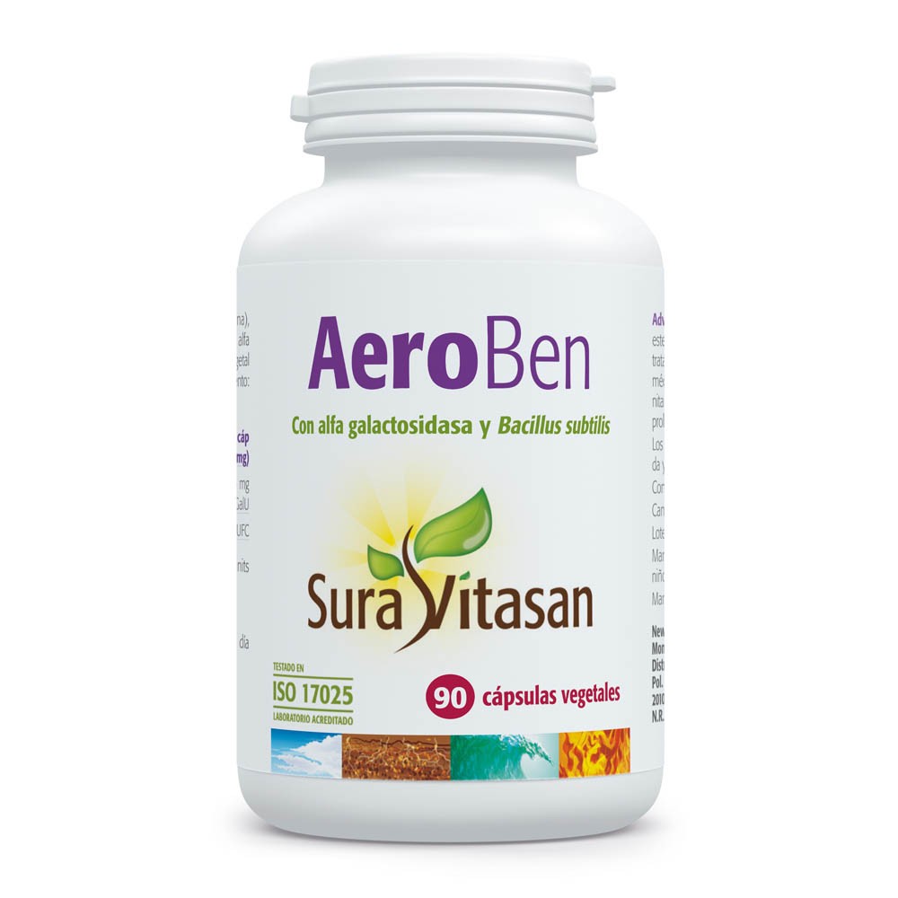 Comprar online AEROBEN 90 CAP SURA VITASAN - Farmacia Coliseum