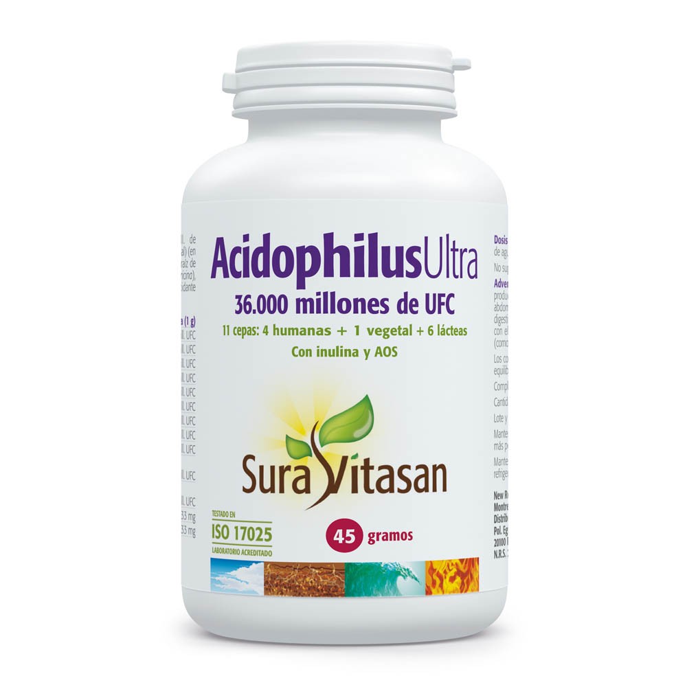 Comprar online ACIDOPHILUS ULTRA POLVO 45 GR SURA VITASAN