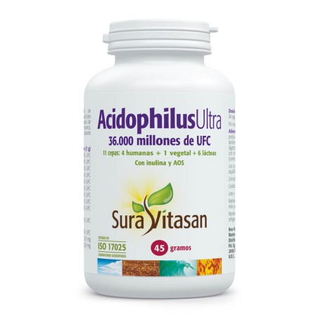 Comprar online ACIDOPHILUS ULTRA POLVO 45 GR SURA VITASAN