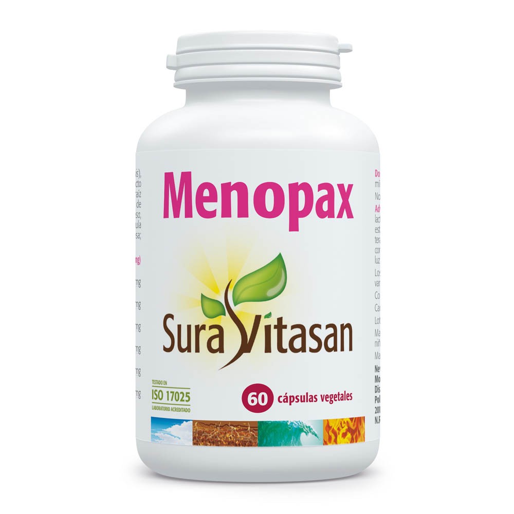 Comprar online MENOPAX 60 CAP SURA VITASAN - Farmacia Coliseum